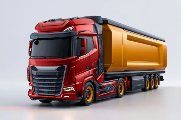 Intercity Road Freight Truck Image Intercity Road Freight Truck Image